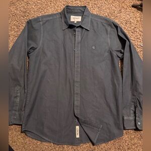 Carhartt Men's Charcoal Button-Down Shirt